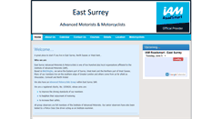 Desktop Screenshot of eastsurreyiam.org